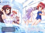  aoi_nagisa byakudan_kagome hanazono_shizuma hyuuga_kizuna nanto_yaya strawberry_panic swimsuits takumi_namuchi 