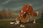  anal anal_penetration animal_genitalia animal_penis ass_up balls bite bite_mark biting_another biting_partner blood bodily_fluids broken_rape_victim canid canine canine_genitalia canine_penis canis claw_marks clenched_teeth copper_(tfath) crying defeat_sex defeated digital_media_(artwork) disney domestic_dog duo erection eyes_closed feral feral_on_feral feral_penetrated feral_penetrating feral_penetrating_feral feral_raped feral_raping_feral forced forest fox from_behind_position fur genital_fluids genitals hand_on_head hi_res hunting_dog knot leaking_precum male male/male male_penetrated male_penetrating male_penetrating_male male_rape male_raped male_raping_male mammal outside_sex penetration penile penile_penetration penis plant precum precum_string raining rape red_fox saliva scent_hound sex sketch_houndog tail tears teeth the_fox_and_the_hound tod_(tfath) tree true_fox wounded 