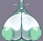 anthro big_breasts breasts celesteela female generation_7_pokemon hi_res huge_breasts hyper hyper_breasts hyper_nipples inverted_nipples nintendo nipples obscured_eyes petronoise pokemon pokemon_(species) puffy_nipples simple_background solo ultra_beast