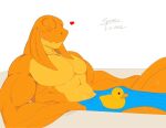  &lt;3 4_ears anthro bangaa bath bathing bathtub biceps big_pecs colored convenient_censorship dripping_wet eyes_closed final_fantasy locke_(spoongod) male multi_ear muscular muscular_arms muscular_male muscular_thighs pecs rubber_duck shaded signature simple_background simple_shading smile solo spoongod square_enix video_games water wet white_background 