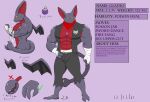  anthro clothed clothed/nude clothing generation_4_pokemon gliscor male model_sheet muscular muscular_male nintendo nude pokemon pokemon_(species) skullsimp solo video_games 