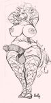 2023 animal_genitalia animal_penis anthro armwear balls big_breasts black_and_white bodily_fluids breasts clothed clothing corset digital_drawing_(artwork) digital_media_(artwork) equid equine equine_genitalia equine_penis eyelashes fishnet_armwear fishnet_clothing fishnet_legwear fishnet_thigh_highs front_view full-length_portrait genital_fluids genitals gynomorph hair hand_in_hair hand_on_head hands_in_hair hi_res hooves huge_breasts huge_thighs intersex laura_(mcdoogle) leaking_precum legwear lingerie looking_away mammal mcdoogiy monochrome multiple_scenes nipples panties penis portrait precum presenting presenting_penis signature simple_background sketch slightly_chubby slightly_chubby_anthro slightly_chubby_gynomorph slightly_chubby_intersex smile solo standing striped_body stripes tail thick_thighs thigh_highs topless topless_anthro topless_gynomorph topless_intersex topwear touching_hair underwear unguligrade white_background zebra