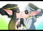  animal_humanoid b-intend bodily_fluids breasts callie_(splatoon) cephalopod cephalopod_humanoid cleavage clothed clothing digital_media_(artwork) drooling duo ear_piercing ear_ring female female/female french_kissing gloves hair hand_holding handwear humanoid incest_(lore) inkling kissing marie_(splatoon) marine marine_humanoid mollusk mollusk_humanoid nintendo piercing pseudo_hair ring_piercing saliva sibling simple_background sister sisters splatoon squid_sisters_(splatoon) tentacle_hair tentacles tongue tongue_out video_games 