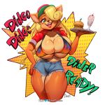  1:1 2022 absurd_res activision anthro big_breasts breasts cleavage clothed clothing coco_bandicoot crash_bandicoot_(series) female hi_res huge_breasts solo video_games viejillox 