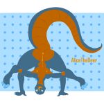  alicethedeer anthro big_butt blue_body blue_skin bodily_fluids breasts butt digital_media_(artwork) feet female genital_fluids genitals headstand hi_res nipples nude open_mouth orange_body orange_eyes orange_skin pussy reptile scalie simple_background smile solo solo_focus thick_thighs tongue 