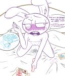  anthro beanie_(roommates) bombay_(artist) bonbon_(roommates) bonnie_(fnaf) buckteeth dildo female five_nights_at_freddy&#039;s flat_chested hi_res lagomorph leporid mammal masturbation rabbit roommates:motha roommates_(comic) scottgames sex_toy solo tagme teeth video_games 