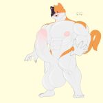  1:1 2022 5_fingers abs anthro areola balls biceps big_areola big_balls big_muscles big_nipples big_penis black_body black_fur blush calico_cat claws cute_fangs digital_media_(artwork) domestic_cat epic_games erection felid feline felis fingers fortnite fur genitals glans hi_res huge_balls huge_muscles huge_penis humanoid_genitalia humanoid_penis male mammal meowscles mottled multicolored_body multicolored_fur muscular muscular_anthro muscular_male nipples nude open_mouth open_smile orange_body orange_fur pecs penis piebald serratus smile solo standing tongue vein veiny_penis video_games white_body white_fur yamwamm 