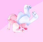 absurd_res anal anal_vore balls blush claws cosmo_(artist) dipodid ear_blush genitals hammerspace hammerspace_anus hammerspace_butt hammerspace_vore hi_res jerboa kip_(cosmo) mammal paws rodent toe_claws vore