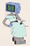 2025 antennae_(anatomy) arthropod artist_name auveiss clothing copepod crt crustacean digit_ring digital_drawing_(artwork) digital_media_(artwork) dress duo female hi_res husband husband_and_wife jewelry karen_plankton looking_at_another machine male male/female marine married_couple maxillopod necklace nickelodeon plankton_(species) purse_over_shoulder ring robot sheldon_j._plankton signature simple_background smile spongebob_squarepants spongebob_squarepants_(series) text wedding_ring wheel white_clothing white_dress wife