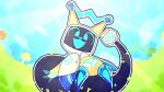3_fingers ambiguous_gender antenna_wire anthro backlighting black_body blue_eyes chaokocartoons cloud detailed_background electrical_pole electricity fingers grass hi_res holographic_claws kila_(kilaflow) kilaflow leaf let&#039;s_take_ibuprofen_together light lighting looking_at_viewer meme peace_symbol plant reaching_towards_viewer robot_anthro robotic_tail screw sky smile solo tail thick_tail thick_thighs translucent translucent_body translucent_claws tree tv_head_robot white_body yellow_body
