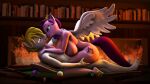 3d_(artwork) anthro balls bed big_breasts billiard_table blonde_hair breasts butt cutie_mark digital_media_(artwork) duo earth_pony equid equine feathered_wings feathers female female_penetrated feral friendship_is_magic furniture genitals hair hasbro hi_res horn horse male male/female male_penetrating male_penetrating_female mammal mlp_g5 my_little_pony mythological_creature mythological_equine mythology nude pegasus penetration penis pink_body pipp_petals_(mlp) pony purple_hair pussy roswel1200 sex smile table tail unicorn vaginal white_body wings