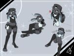 2025 4:3 absolute_territory anthro backwards_baseball_cap backwards_hat baseball_cap big_butt big_penis black_bottomwear black_clothing black_collar black_eyes black_gloves black_handwear black_legwear black_shirt black_shorts black_stockings black_topwear bodily_fluids bottomwear butt candy cellphone chest_tuft clothing collar crop_top dessert electronics erection femboy floppy_ears food frown fur genitals gloves grey_body grey_clothing grey_fur grey_hat grey_headwear gvoltage hand_on_butt handwear hat headgear headwear heart_eyes heart_symbol hi_res holding_cellphone holding_object holding_phone holding_smartphone hotpants humanoid_genitalia humanoid_penis lagomorph legwear leporid lollipop lying male mammal midriff multiple_poses on_back onomatopoeia penis phone pose pupils rabbit saliva saliva_string shirt shorts smartphone solo sound_effects spiral spiral_eyes stockings text throbbing throbbing_penis toeless_legwear toeless_stockings tongue tongue_out topwear torn_clothing torn_legwear torn_stockings tuft white_body white_fur white_pupils