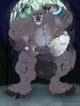 2023 abs activision alternate_species animal_genitalia anthro arm_tuft ball_tuft balls barazoku biceps big_balls big_muscles big_penis bodily_fluids canid canine canine_genitalia claws clock crash_bandicoot_(series) darkened_balls darkened_genitalia dasyuromorph deltoids dripping ear_piercing elbow_tuft eyebrows fangs feet flexing flexing_bicep full_moon fur genital_fluids genitals glowing glowing_eyes grey_body grey_fur hi_res knot looking_at_viewer male mammal marsupial moon muscular muscular_anthro muscular_arms muscular_male muscular_thighs mythological_canine mythological_creature mythology night nude orange_sclera pawpads pecs penis piercing plant precum precum_drip recently_extinct_species ring sharp_teeth solo tail teeth thick_eyebrows thylacine tiny_tiger tree triceps tuft underbite vaniwulf vein veiny_muscles veiny_penis watch werecanid werecanine werecreature werewolf werewolf_tiny_tiger white_body white_fur wristband