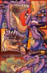 artist_logo black_horn black_spikes blue_body blue_scales bodily_fluids burp_cloud burping cape chin_spikes christopher_(chris_the_paintmancer) clothing comic danathius_(danaers) dialogue dragon english_text eyes_closed facial_spikes fully_inside gaping_mouth gloves grabbed group handwear hat headgear headwear hi_res horn horn_jewelry horn_ring human human_prey in_hand in_mouth jaw_spikes jewelry larger_pred licking licking_another logo macro male male/male male_pred male_prey mammal molnyshko mythological_creature mythological_scalie mythology neck_bulge open_mouth oral_vore red_cape red_clothing ring_(jewelry) robe saliva saliva_on_tongue saliva_string scales scalie scared semi-anthro sharp_teeth size_difference skrymer1 smaller_human spikes spikes_(anatomy) struggling struggling_prey swallowing teeth text tongue tongue_grab tongue_out torvanskir_(korboryn) trio unwilling_prey uvula vore wizard_hat yellow_body yellow_eyes yellow_scales 