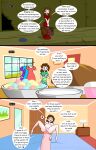 2021 abdominal_bulge anal_prodding areola bed bed_sheet bedding bedroom bedroom_eyes bedroom_sex big_breasts blue_clothing blue_dress blue_eyes borrower bowl breasts brown_hair butt button_(fastener) candy ceiling clitoris clothed clothing comic container corruption cupcake day_count dessert dialogue digital_media_(artwork) dirty_talk dollhouse door dress duo english_text erection extreme_size_difference faceless_character female female_humanoid floor food furniture genitals glans green_clothing green_dress hair happy happy_sex heart_symbol hi_res human human_on_humanoid humanoid imminent_anal imminent_sex interspecies lamp larger_male living_penis male male/female mammal micro milk minigirl muffin narrowed_eyes natalie_(slushy) navel nightstand nipples nude painting partial_penetration partially_inside penetration penile penis penis_riding pink_areola pink_body pink_clothing pink_dress pink_glans pink_nipples pink_penis pink_skin purple_clothing purple_dress red_clitoris red_clothing red_dress ridiculous_fit seductive sex size_difference slushy smaller_female smile smiling_at_another smiling_at_partner speech_bubble spread_butt spreading suitcase text unnamed_character vulva wall_(structure) window
