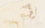  1boy bishounen closed_mouth dio_brando jojo_no_kimyou_na_bouken looking_at_viewer lying marimocham nude on_back on_bed pale_skin phantom_blood solo 