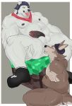 2025 abs anal anthro anthro_on_anthro areola army_helmet balls barazoku bear biceps big_balls big_muscles big_penis border butt canid canine canis claws clothing duo epic_games erection eye_patch eyebrows eyewear footwear fortnite fur genitals glans grey_background hand_on_leg hand_on_thigh hat headgear headwear hi_res huge_muscles humanoid_genitalia humanoid_penis kemono kerchief kneeling looking_pleasured male male/male mammal microsoft minecraft mojang monotanka muscular muscular_anthro muscular_male narrowed_eyes navel neckerchief neckwear nipples nude open_mouth open_smile oral pecs penis polar_bear polar_patroller rimming sex simple_background sitting smile socks spread_legs spreading teeth thick_arms thick_thighs tongue tongue_out tuft ursine wendell_(fortnite) white_border wolf xbox_game_studios