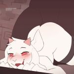  1:1 2d_animation anal anal_penetration animated anthro ass_up blush blush_lines bovid caprine clothing darkner deltarune digital_media_(artwork) doggystyle duo fangs femboy frame_by_frame from_behind_position fur genitals goat hair horn legwear legwear_only long_hair looking_pleasured lying male male/male male_penetrated male_penetrating male_penetrating_male mammal mostly_nude narrowed_eyes nepentz on_front open_mouth penetration penile penile_penetration penis penis_in_ass ralsei red_eyes scut_tail sex short_playtime short_tail smile tail teeth text thick_thighs undertale_(series) url white_body white_fur 