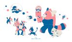  alolan_vulpix bewear box cardboard_box commentary english_text from_side full_body litten manami_(uovoegg) mudbray no_humans pikachu pikipek plant pokemon pokemon_(creature) popplio potted_plant rowlet shoes signature simple_background sneakers symbol-only_commentary walking white_background 