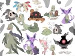 2024 2_fingers 2_toes 3_fingers ambiguous_gender anthro blue_scarf blush celebi cherrim diglett dusknoir_(eotds) duskull eeveelution espeon exclamation_point feet feral fingers generation_1_pokemon generation_2_pokemon generation_3_pokemon generation_4_pokemon green_body group grovyle grovyle_the_thief hi_res legendary_pokemon looking_at_another looking_at_viewer map minun monotone_body multicolored_body nintendo open_mouth open_smile orange_body overcast_form_cherrim pink_body plusle pokemon pokemon_(species) pokemon_mystery_dungeon purple_body purple_sclera question_mark rival_ado scarf shiny_celebi_(eotds) shiny_pokemon simple_background smile spike_chunsoft toes torkoal treecko two_tone_body white_background yellow_body yellow_sclera