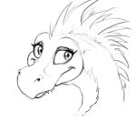  alien anthro eyeshadow halo_(series) headshot_portrait kig-yar kiggy looking_at_viewer makeup male microsoft portrait ruuhtian_(kig-yar) scalie simple_background smile solo teeth vorry white_background xbox_game_studios 