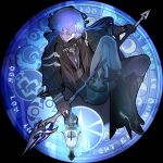  1boy belt black_background black_boots black_jacket blue_hair blue_pants boots closed_mouth crossed_bangs double-parted_bangs flins_(genshin_impact) floating_hair genshin_impact hair_between_eyes highres holding holding_lantern holding_polearm holding_weapon jacket lantern long_hair long_sleeves looking_at_viewer lower_eyelashes_only male_focus open_clothes open_jacket pants pearlgodaymen polearm sleeve_cuffs solo weapon yellow_eyes 
