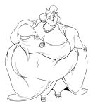  activision anthro belly bonusart clothing crash_bandicoot_(series) dress female fur hair hi_res long_hair obese overweight solo tawna_bandicoot video_games weight_gain wide_hips 