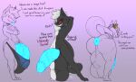  absurd_res alien ambiguous_species anthro anus balls bent_over big_balls big_butt big_penis butt chibi clothing cosplay crossed_arms crown dialogue erection eyewear felid feline fur genetic_chimerism genitals geno28 glowing glowing_anus glowing_genitalia glowing_penis headgear hi_res huge_balls huge_penis hyper hyper_balls hyper_genitalia hyper_penis kurt_the_thunderfloof looking_at_viewer male mammal monokuma multi_balls multi_eye multi_genitalia multicolored_body multicolored_fur penis presenting presenting_anus presenting_hindquarters puffy_anus raised_tail solo split_color_body stretching sunglasses tail underwear wardrobe_malfunction watermark 