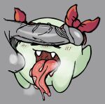 2024 accessory balls big_balls big_penis blush blush_lines bodily_fluids boo_(mario) bow_ribbon dripping duo fangs featureless_hands female genitals ghost ghost_tail glans glistening glistening_balls glistening_genitalia glistening_glans glistening_penis glistening_tongue grey_balls grey_glans grey_penis hair_accessory hair_bow hair_ribbon hi_res humanoid_genitalia humanoid_penis lady_bow larger_male long_tongue male male/female mario_bros mostly_offscreen_male nintendo not_furry open_mouth paper_mario penis penis_covering_eyes penis_on_face red_blush red_bow red_hair_bow red_tongue ribbons saliva saliva_drip saliva_on_tongue saliva_string size_difference smaller_female smogchelo sphere_creature spirit teeth tongue twin_bows twin_hair_bows vein veiny_penis