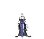  1girl blue_dress blue_eyes bow breasts claire_austin dress full_body game_cg glasses grey_hair hair_bow head_chain highres inoino jewelry kouyoku_senki_exs-tia large_breasts large_variant_set long_dress long_hair long_sleeves looking_at_viewer non-web_source official_art open_mouth puffy_sleeves robe semi-rimless_eyewear shirt side_slit simple_background smile solo standing tachi-e thighhighs transparent_background under-rim_eyewear variant_set very_long_hair white_shirt white_thighhighs 
