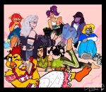 1_eye 2024 4_toes 5_toes absurd_res alien alien_humanoid anthro avian barefoot bird blarf022 blarf_(blarf022) blush bodily_fluids boots_removed bottomwear bovid canid canine caprine chica_(fnaf) chicken clothing comedy_central cross-popping_vein deltarune denim denim_bottomwear denim_clothing dorohedoro embarrassed ermes_costello feathers feet female fiona_(sorcererlance) five_nights_at_freddy&#039;s foot_fetish foot_focus foot_on_face footprint_in_shoe footwear fox futurama galliform gallus_(genus) group hair hi_res holding_clothing holding_footwear holding_object holding_shoes human humanoid jeans jojo&#039;s_bizarre_adventure kinx_(blarf022) lammy_lamb lying male male/female mammal musk musk_month musky_feet noi_(dorohedoro) on_front pants parappa_the_rapper phasianid purple_body purple_hair purple_scales red_hair reptile scales scalie scottgames sheep shoes shoes_removed size_difference smelly smelly_feet smelly_shoes soles sony_corporation sony_interactive_entertainment stink_fumes surrounded susie_(deltarune) sweat sweaty_feet toes torn_bottomwear torn_clothing torn_jeans torn_pants turanga_leela um_jammer_lammy undertale_(series) white_hair yellow_body yellow_feathers