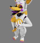  anthro five_nights_at_freddy&#039;s five_nights_at_freddy&#039;s_world gynomorph intersex lolbit_(fnaf) machine robot scottgames solo solo_focus unknown_artist video_games 