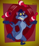 2025 3_toes 4_fingers alternate_version_at_paywall anthro arm_tuft bent_legs biped black_hair black_nose blue_body blue_fur blue_tail_tip bowling_pin casual_nudity cheek_tuft chest_tuft clenched_teeth clifford's_really_big_movie clifford_the_big_red_dog colored curling_tail digital_drawing_(artwork) digital_media_(artwork) dipstick_tail domestic_ferret elbow_tuft facial_tuft feet fingers flat_colors fur gavanzude glance gloves_(marking) hair hi_res humanoid_feet juggling knee_tuft leg_markings leg_tuft lines_drawn male mammal markings motion_lines multicolored_body multicolored_fur mustelid musteline nude on_one_leg open_mouth open_smile paws pecs plantigrade raised_foot raised_heel raised_tail scholastic shackelford shoulder_tuft signature small_waist smile socks_(marking) soles solo standing standing_on_toes tail tail_markings teeth tiptoes toes toothy_grin true_musteline tuft wasp_waist weasel yellow_sclera