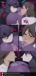  2025 anal anus big_butt black_hair brown_hair butt butt_grab calem_(pokemon) comic cunnilingus english_text female female/female generation_4_pokemon generation_5_pokemon genitals ghost group group_sex hair hand_on_butt hex_maniac hi_res human human_focus humanoid lampent male male/female mammal mismagius nintendo oral pokemon pokemon_(species) puffy_anus purple_body purple_eyes rimming schpicy sex spirit text threesome tongue tongue_out trio vaginal vulva 