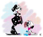 101_dalmatian_street 101_dalmatians 2020 black_body black_fur black_nose blue_collar blue_spots canid canine canis collar da_vinci_(101_dalmatians) dalmatian dante_(101_dalmatians) deepak_(101_dalmatians) disney domestic_dog female feral fur grey_collar grey_nose group kerchief male mammal meditation multicolored_body multicolored_fur neckerchief neckwear one_eye_closed orange_spots patch_(marking) pink_inner_ear pink_kerchief pink_neckerchief pink_paws purple_paws purple_spots red_collar red_spots scooterdoodles spiked_collar spikes spots trio two_tone_body two_tone_collar two_tone_fur white_spots wink