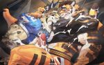16:10 2024 american_football anthro artist_name barazoku biceps black_clothing black_hair black_jersey black_jockstrap black_spots black_stripes black_topwear black_underwear blue_clothing blue_ears blue_jersey blue_nose blue_topwear blush bodily_fluids brown_eyes brown_hair claws clothing cum cum_on_clothing cum_on_face cum_on_topwear duo erection felid feline finger_claws football_jersey fur genital_fluids genital_piercing genitals glans gloves_(marking) hair hand_around_neck handjob hi_res holding_another's_penis howltheartist inside jersey jockstrap locker_room lynx male male/male mammal markings multicolored_body multicolored_fur muscular muscular_anthro muscular_male orange_body orange_fur pantherine penile penis penis_piercing piercing prince_albert_piercing sex shirt sitting smile sport spots spotted_body spotted_fur striped_body striped_fur stripes tail text tiger topwear underwear widescreen yellow_sclera