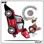  >_< 1nkdax 2girls :d :o ^_^ azumanga_daioh azumanga_daioh's_school_uniform brown_hair brown_shirt brown_shoes car closed_eyes commentary driving english_commentary gran_turismo highres kasuga_ayumu mihama_chiyo motor_vehicle multiple_girls open_mouth orange_hair parody race_vehicle racecar red_car sailor_collar school_uniform serafuku shirt shoes simple_background smile spoiler_(automobile) suzuki_(company) suzuki_escudo twintails twitter_username vehicle_focus white_background white_sailor_collar xd 