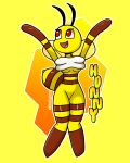  &lt;3 &lt;3_eyes 2022 2d_(artwork) 3:4 :3 antennae_(anatomy) anthro arched_back arthropod bedroom_eyes bee biped border breasts butt curvy_figure digital_media_(artwork) english_text eyelashes eyeliner featureless_breasts featureless_crotch female hi_res honny_(zerlix_fox) hymenopteran insect love makeup markings mostly_nude narrowed_eyes nude nude_female red_eyes seductive shaded short_stack signature simple_background small_waist smile solo standing tail_markings text thin_eyebrows tuft wide_eyed wings yellow_body zerlix_fox 