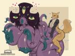  &lt;3 anthro duo eldritch_horror female humanoid male male/female nick_flynn_(bigppfox1) tentacles wide_eyed ze_blackball.d 