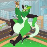 2025 animal_genitalia animal_penis anthro anthro_on_anthro anthro_pred anthro_prey balls big_balls big_penis building canid canine city city_background cityscape cock_vore dan_(thatfennecdan) digital_drawing_(artwork) digital_media_(artwork) duo erection fennec_fox fox frost_fire777 genitals hi_res huge_balls huge_penis hyper hyper_balls hyper_genitalia hyper_penis knot macro male male/male male_pred male_prey mammal micro nude nude_anthro outside partially_inside penile penis size_difference street tail thatfennecdan tongue tongue_out true_fox vore wickerbeast