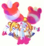  cherubinym chimecho closed_mouth colored_sclera full_body happy looking_at_viewer mega_chimecho mega_pokemon no_humans pokemon pokemon_(creature) pokemon_focus pokemon_legends:_z-a simple_background smile solo white_background wind_chime yellow_eyes yellow_sclera 