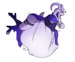 2025 abdominal_bulge after_vore ambiguous_gender ambiguous_prey anthro anthro_pred asriel_dreemurr_(god_form) belly belly_tuft big_belly black_sclera blue_clothing boots boss_monster_(undertale) bovid butt caprine clothed clothing curved_horn digital_media_(artwork) feet flesh_fang floating footwear fur goat hair hand_on_belly hand_on_throat heart_symbol high_heeled_boots high_heels horn hovering huge_belly long_ears long_horn long_sleeves male male_pred mammal markings narrowed_eyes neck_bulge oral_vore partially_clothed purple_eyes robe rumbling_stomach same_size_vore shirt shoes short_tail simple_background slaychopath smile snout soft_vore struggling struggling_prey tail thick_thighs toes topwear tuft tunic undertale undertale_(series) vest vore vore_day vore_day_2025 white_background white_body white_fur white_hair