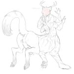 2_penises 4_arms animal_genitalia animal_penis antlers anus black_markings black_pawpads cervine_genitalia cervine_penis claws deer felid feline_genitalia feline_penis finger_claws fur genitals hair hooves horn hybrid intersex liger maleherm mammal markings multi_arm multi_genitalia multi_limb multi_penis pantherine pawpads paws penis pink_hair puppetmaster13uwu rear_view simple_background sketch solo striped_body stripes sukuna_(jujutsu_kaisen) taur vulva white_background