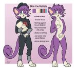 after_transformation animal_humanoid anthro belt blue_eyes blush blush_lines buckteeth clothed clothing curled_tail eyewear featureless_crotch fur generation_1_pokemon glasses hair hi_res humanoid male mammal mammal_humanoid model_sheet nervous nintendo nude nude_anthro pokemon pokemon_(species) praise_kink purple_body purple_fur purple_hair rattata rodent rodent_humanoid shrubie_fox shy solo tail tan_body tan_fur teeth wearing_glasses wearing_hat