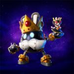 1:1 2023 3d_(artwork) 4k absurd_res adobe_photoshop_(artwork) anthro arms_bent artist_name autodesk_maya_(artwork) bent_arm black_body black_boots black_clothing black_dress black_eyelids black_footwear black_hair blue_background blue_sclera blue_sky bob-omb boots clothed clothed_anthro clothed_female clothing colored constellation cosmic_background crossover crown digital_media_(artwork) dress duo ear_ribbon empty_eyes english_description english_text eyebrows eyelashes facial_hair featureless_feet feet female female_anthro footwear gem glowing glowing_eyes hair headgear hi_res holding_bomb humanoid kanya_(mario_plus_rabbids) lagomorph larger_humanoid larger_male lifting_another light lighting long_ears machine male male_humanoid mammal mario_bros mario_plus_rabbids_sparks_of_hope mecha_king_bob-omb metallic_body mitten_hands multicolored_hair mustache narrowed_eyes nintendo no_eyebrows noseless official_art open_mouth open_smile orange_eyes outside plant rabbid ramp raving_rabbids rayman_(series) red_clothing red_eyebrows red_eyes red_hair red_shirt red_topwear red_wristband robot ruby_(gem) shaded sharp_teeth shirt shoes short_hair simple_background size_difference sky smaller_anthro smaller_female smile smiling_at_viewer space space_background sparkles squint standing substance_painter_(artwork) tan_inner_ear teeth text thick_eyebrows topwear two_tone_hair ubisoft wall_(structure) white_boots white_clothing white_facial_hair white_footwear white_inner_ear white_mustache yellow_ribbon yves_barthez