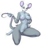  5_fingers anthro areola breasts digital_media_(artwork) feet female fingers genitals hi_res mammal mouse murid murine nipples nude pussy reina. rodent simple_background smile solo toes white_background 