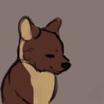 ambiguous_gender animated feral foxvomitarts gulonine mammal marten mustelid musteline object_in_mouth object_vore rabidfoxarts size_difference solo vore