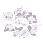 1:1 2021 anus ariarik_o0 bodily_fluids bow_tie censor_bar censored censored_genitalia censored_penis clothing crying cum cum_from_vagina cum_in_vagina cum_inside dialogue digital_drawing_(artwork) digital_media_(artwork) drooling ellipsis erection exclamation_point eyes_closed female food fool's_hat genital_fluids genitals greyscale group handstand hat headgear headwear heart_eyes heart_symbol humanoid_genitalia humanoid_penis imagination ineffective_censorship japanese_text kirby kirby_(series) leaking_cum male marx_(kirby) monochrome multiple_images nintendo not_furry one_eye_closed penis popsicle presenting presenting_vulva question_mark saliva simple_background suggestive suggestive_food tears text translation_request vein veiny_penis vulva waddling_head white_background x_anus