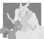 age_difference anal anal_penetration anthro aroused balls biped canid canine canis darius_vo'rel diablito_(artist) domestic_dog dragon erection female fox genitals german_shepherd group hair hand_holding hand_on_leg hand_on_penis hand_on_thigh held_up herding_dog horn human hybrid infidelity infinite larger_anthro larger_human larger_male licking male male/female male/male mammal mature_anthro mature_female mature_human mature_male monochrome mythological_creature mythological_scalie mythology neck_lick older_anthro older_female older_male oral pastoral_dog penetration penile penis penis_lick ponytail rift_silverwater sasha_vo'rel scalie sex shoulder_lick sitting size_difference smaller_anthro smaller_female smaller_human smaller_male spread_legs spreading tongue trio younger_anthro younger_female younger_human younger_male