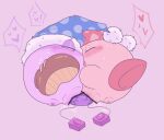 2023 anus ariarik_o0 biped blush blush_lines blush_stickers bodily_fluids censor_bar censored censored_genitalia censored_vulva clothing crossgender digital_drawing_(artwork) digital_media_(artwork) dildo dildo_in_vagina dildo_insertion double_dildo duo eyes_closed female fool's_hat french_kissing front_view genital_fluids genitals hat headgear headwear heart_symbol hi_res hug hugging_another ineffective_censorship kirby kirby_(series) kissing looking_at_another looking_at_partner lying marx_(kirby) mtf_crossgender narrowed_eyes nintendo not_furry nude nude_female on_side partially_clothed_female penetration pink_anus pink_body pink_vulva plump_labia puffy_anus purple_anus purple_background purple_body purple_eyelids purple_vulva red_body red_eyes sex_toy sex_toy_in_vagina sex_toy_insertion sharing_sex_toy simple_background speech_bubble sweat sweatdrop vaginal vaginal_fluids vaginal_fluids_on_dildo vaginal_penetration vibrator vibrator_in_vagina vulva waddling_head